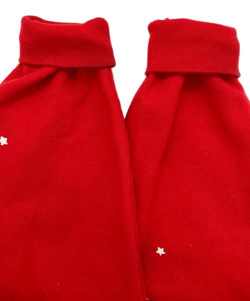 SP5DER（スパイダー）SP5DER (スパイダー) ATLANTA ZIP UP HOODIE ジップパーカー レッド サイズ:Mの古着・服飾アイテム