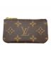 LOUIS VUITTON (ルイ ヴィトン) ポシェット・クレ コインケース ブラウン：30000円