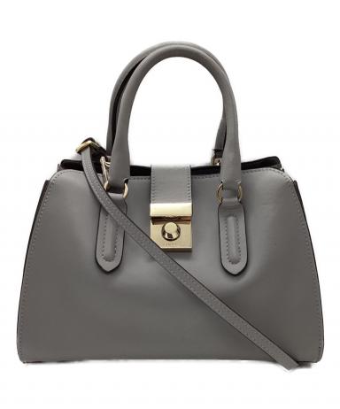 中古・古着通販】FURLA (フルラ) ミラノ 2WAYバッグ グレー｜ブランド
