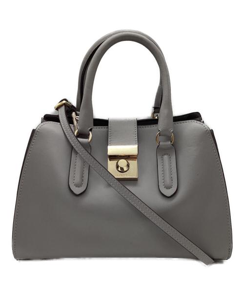 FURLA（フルラ）FURLA (フルラ) ミラノ 2WAYバッグ グレーの古着・服飾アイテム