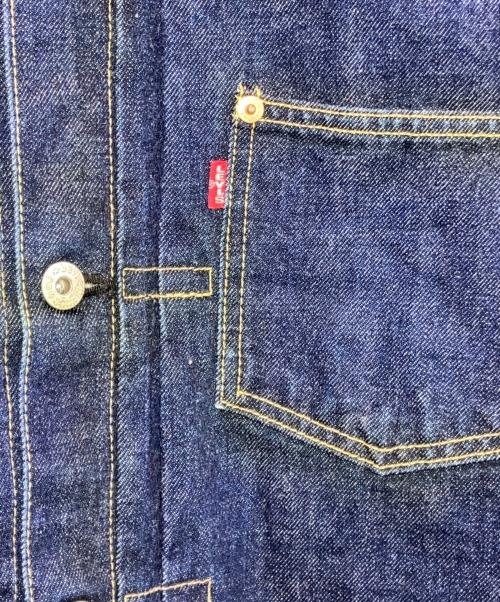 LEVI'S VINTAGE CLOTHING（リーバイス ビンテージ クロージング）LEVI'S VINTAGE CLOTHING (リーバイス ビンテージ クロージング) 90S 復刻Big E 1stモデル デニムジャケット ネイビー サイズ:38の古着・服飾アイテム