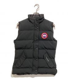 CANADA GOOSE（カナダグース）の古着「FREESTYLE VEST ダウンベスト」｜ブラック