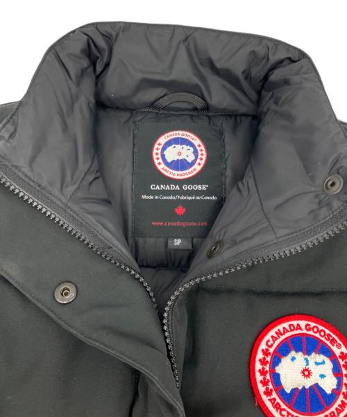 CANADA GOOSE（カナダグース）CANADA GOOSE (カナダグース) FREESTYLE VEST ダウンベスト ブラック サイズ:Sの古着・服飾アイテム
