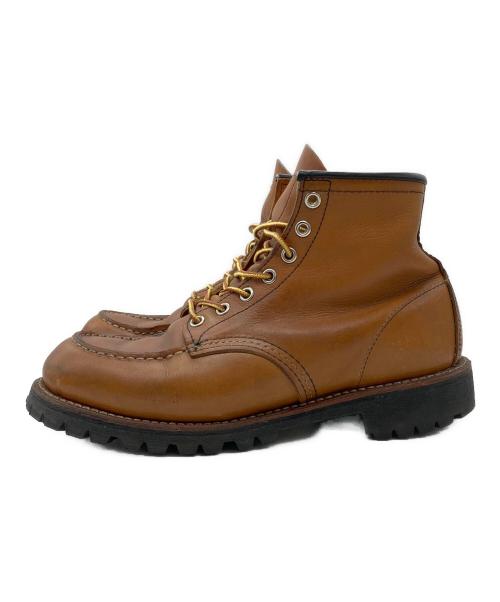 RED WING（レッドウィング）RED WING (レッドウィング) 6インチ クラシックモックラグソール ブーツ ブラウン サイズ:25.5の古着・服飾アイテム