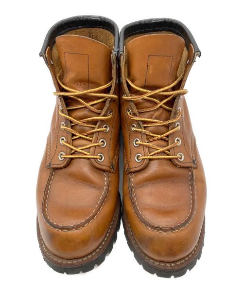 RED WING（レッドウィング）RED WING (レッドウィング) 6インチ クラシックモックラグソール ブーツ ブラウン サイズ:25.5の古着・服飾アイテム