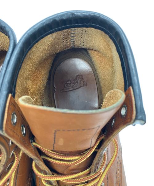 RED WING（レッドウィング）RED WING (レッドウィング) 6インチ クラシックモックラグソール ブーツ ブラウン サイズ:25.5の古着・服飾アイテム