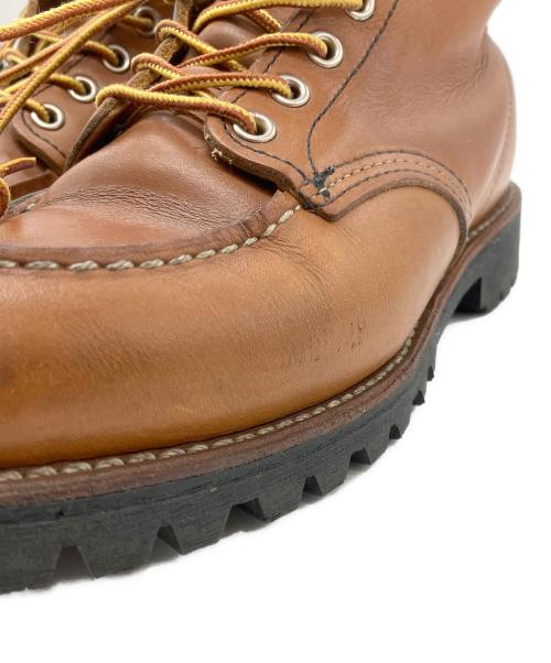 RED WING（レッドウィング）RED WING (レッドウィング) 6インチ クラシックモックラグソール ブーツ ブラウン サイズ:25.5の古着・服飾アイテム