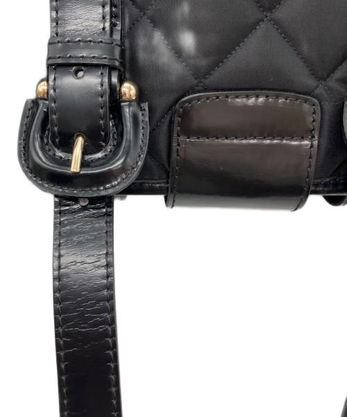 BURBERRY（バーバリー）BURBERRY (バーバリー) キルティングバッグ ブラックの古着・服飾アイテム