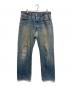 LEVI'S（リーバイス）の古着「90S 501ダメージデニムパンツ」｜ブルー