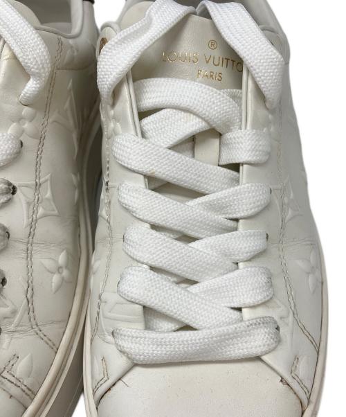 LOUIS VUITTON（ルイ ヴィトン）LOUIS VUITTON (ルイ ヴィトン) タイムアウトラインスニーカー ホワイト サイズ:35.5の古着・服飾アイテム