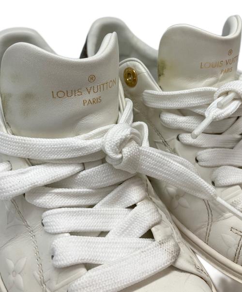 LOUIS VUITTON（ルイ ヴィトン）LOUIS VUITTON (ルイ ヴィトン) タイムアウトラインスニーカー ホワイト サイズ:35.5の古着・服飾アイテム