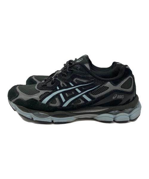 asics（アシックス）asics (アシックス) LAGUA GEM (ラグアジェム) atmos (アトモス) Gel-NYC ブラック サイズ:23.5の古着・服飾アイテム