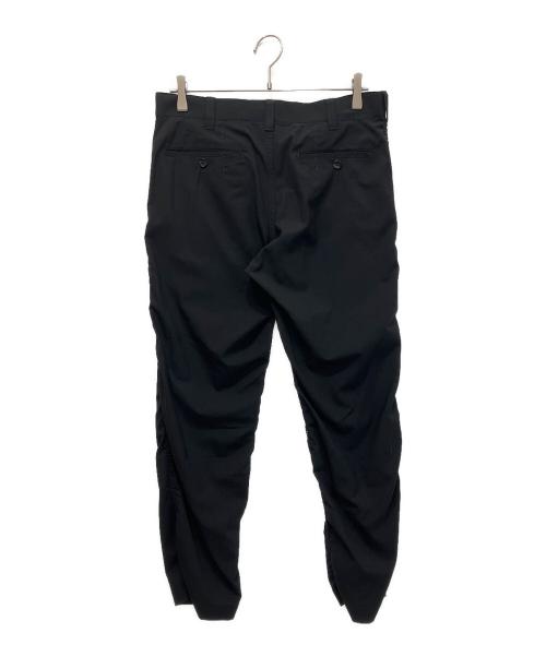 COMME des GARCONS HOMME（コムデギャルソン オム）COMME des GARCONS HOMME (コムデギャルソン オム) ウールトロパッカリングパンツ ブラック サイズ:Sの古着・服飾アイテム