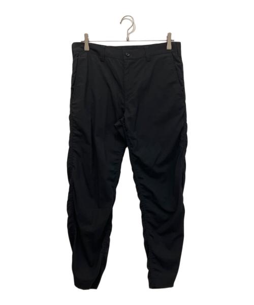 COMME des GARCONS HOMME（コムデギャルソン オム）COMME des GARCONS HOMME (コムデギャルソン オム) ウールトロパッカリングパンツ ブラック サイズ:Sの古着・服飾アイテム