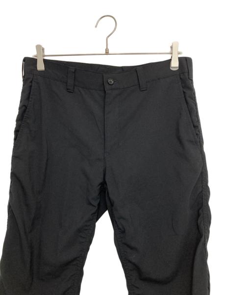 COMME des GARCONS HOMME（コムデギャルソン オム）COMME des GARCONS HOMME (コムデギャルソン オム) ウールトロパッカリングパンツ ブラック サイズ:Sの古着・服飾アイテム