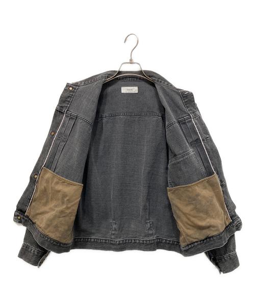 MARKA（マーカ）MARKA (マーカ) ORGANIC COTTON 13.5oz SELVEDGE DENIM TYPE-1 DENIM JACKET デニムジャケット グレー サイズ:SIZE1の古着・服飾アイテム