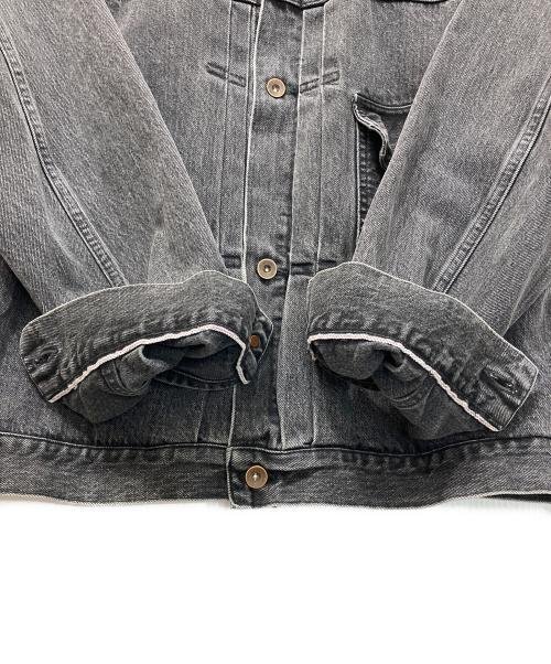 MARKA（マーカ）MARKA (マーカ) ORGANIC COTTON 13.5oz SELVEDGE DENIM TYPE-1 DENIM JACKET デニムジャケット グレー サイズ:SIZE1の古着・服飾アイテム