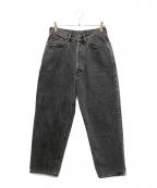 MARKAマーカ）の古着「ORGANIC COTTON 13.5oz SELVEDGE DENIM COCOON FIT JEANS デニムパンツ」｜ブラック