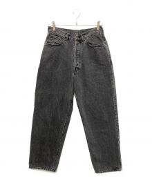 MARKA（マーカ）の古着「ORGANIC COTTON 13.5oz SELVEDGE DENIM COCOON FIT JEANS デニムパンツ」｜ブラック