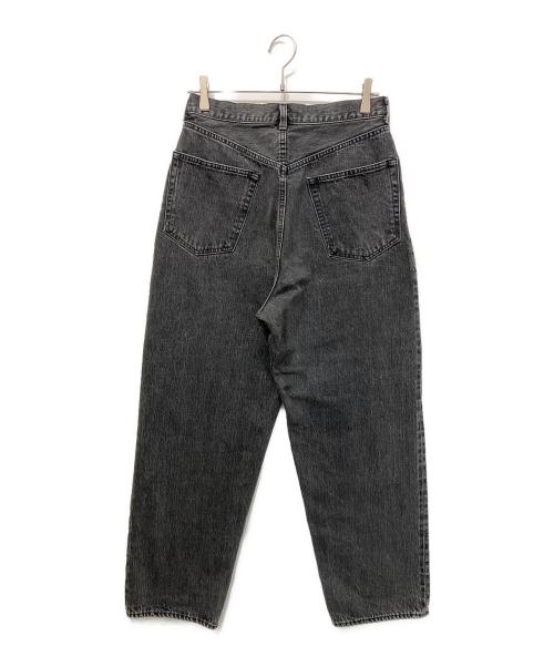 MARKA（マーカ）MARKA (マーカ) ORGANIC COTTON 13.5oz SELVEDGE DENIM COCOON FIT JEANS デニムパンツ ブラック サイズ:SIZE1の古着・服飾アイテム