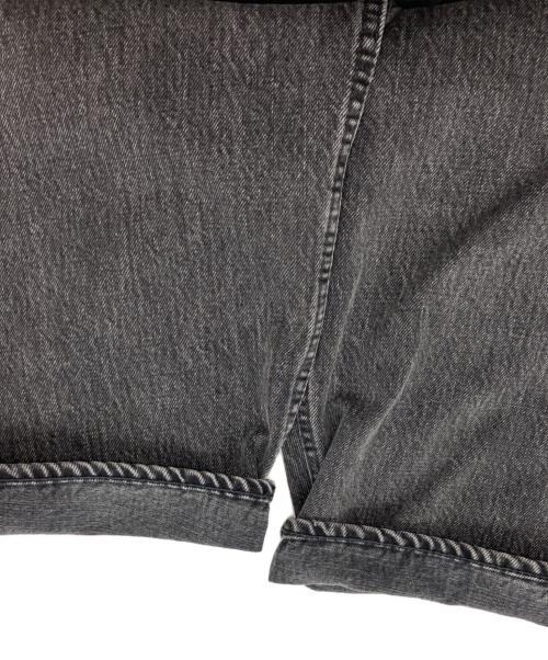 MARKA（マーカ）MARKA (マーカ) ORGANIC COTTON 13.5oz SELVEDGE DENIM COCOON FIT JEANS デニムパンツ ブラック サイズ:SIZE1の古着・服飾アイテム