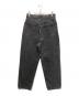 MARKA (マーカ) ORGANIC COTTON 13.5oz SELVEDGE DENIM COCOON FIT JEANS デニムパンツ ブラック サイズ:SIZE1：18000円