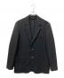 MARKAWARE（マーカウェア）の古着「survival cloth suck coat テーラードジャケット」｜ブラック