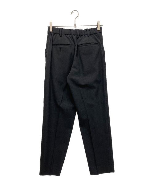 MARKAWARE（マーカウェア）MARKAWARE (マーカウェア) FRONT PLEATS PEGTOP ORGANIC WOOL SURVIVAL CLOTH グレー サイズ:1の古着・服飾アイテム
