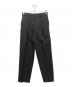 MARKAWARE（マーカウェア）の古着「FRONT PLEATS PEGTOP ORGANIC WOOL SURVIVAL CLOTH」｜グレー