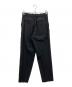 MARKAWARE (マーカウェア) FRONT PLEATS PEGTOP ORGANIC WOOL SURVIVAL CLOTH グレー サイズ:1：10000円