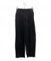 MARKAWARE（マーカウェア）の古着「CLASSIC FIT TROUSERS ORGANIC WOOL TROPICAL PANTS」｜ブラック