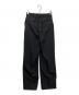 MARKAWARE (マーカウェア) CLASSIC FIT TROUSERS ORGANIC WOOL TROPICAL PANTS ブラック サイズ:1：7000円