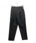 MARKAWARE（マーカウェア）の古着「FRONT PLEATS PEGTOP ORGANIC WOOL TROPICAL」｜グレー