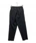 MARKAWARE (マーカウェア) FRONT PLEATS PEGTOP ORGANIC WOOL TROPICAL グレー サイズ:1：8000円