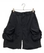YOKEヨーク）の古着「Multi pockets utility shorts」｜ブラック