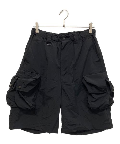 YOKE（ヨーク）YOKE (ヨーク) Multi pockets utility shorts ブラック サイズ:SIZE2の古着・服飾アイテム