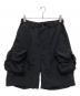 YOKE（ヨーク）の古着「Multi pockets utility shorts」｜ブラック