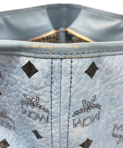 MCM（エムシーエム）MCM (エムシーエム) トートバッグ ブルーの古着・服飾アイテム