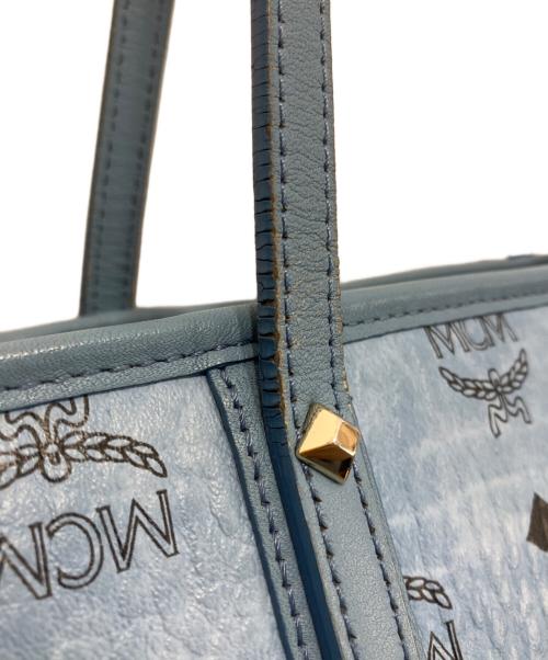 MCM（エムシーエム）MCM (エムシーエム) トートバッグ ブルーの古着・服飾アイテム