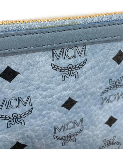MCM（エムシーエム）MCM (エムシーエム) トートバッグ ブルーの古着・服飾アイテム