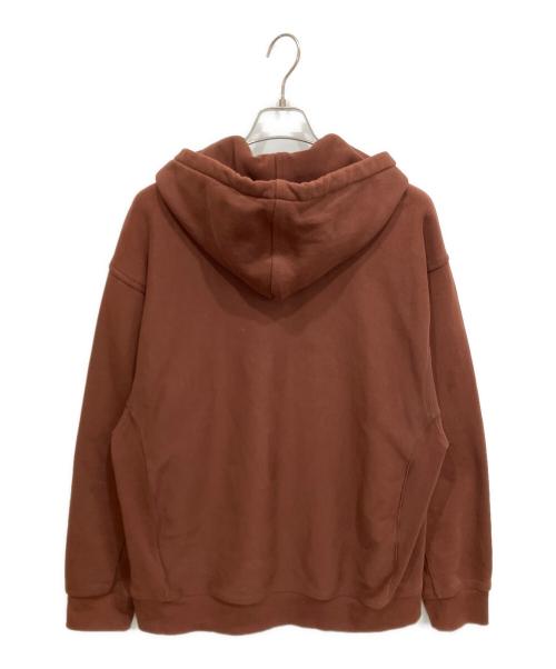 Carhartt WIP（カーハート ワーク イン プログレス）Carhartt WIP (カーハート ワーク イン プログレス) HOODED AMERICAN SCRIPT SWEAT ブラウン サイズ:XLの古着・服飾アイテム