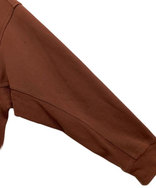 Carhartt WIP（カーハート ワーク イン プログレス）Carhartt WIP (カーハート ワーク イン プログレス) HOODED AMERICAN SCRIPT SWEAT ブラウン サイズ:XLの古着・服飾アイテム