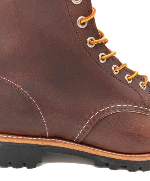 RED WING（レッドウィング）RED WING (レッドウィング) ROUGHNECK ブーツ ブラウン サイズ:USA 9Dの古着・服飾アイテム