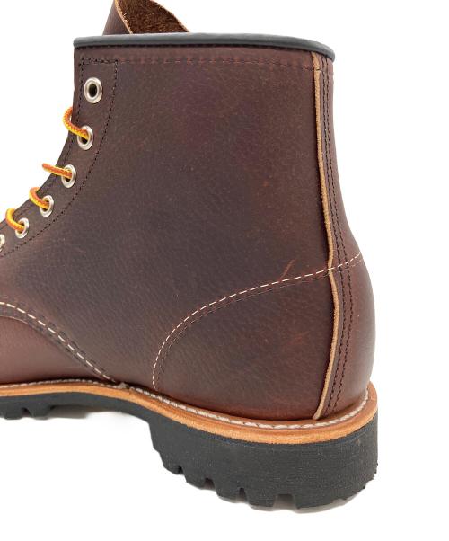 RED WING（レッドウィング）RED WING (レッドウィング) ROUGHNECK ブーツ ブラウン サイズ:USA 9Dの古着・服飾アイテム