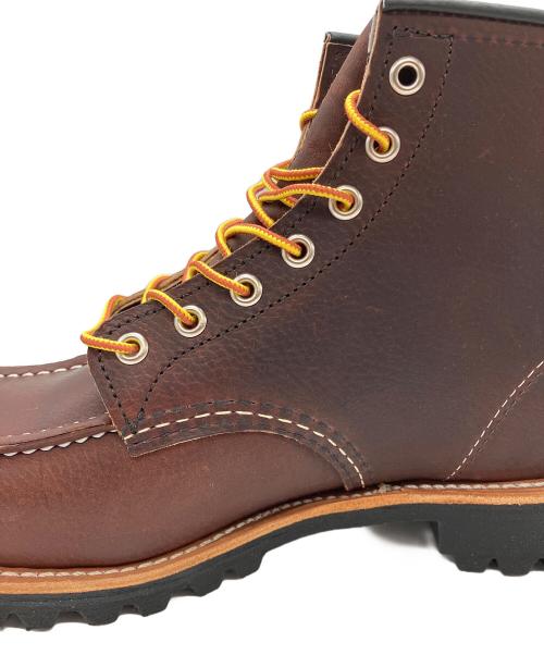 RED WING（レッドウィング）RED WING (レッドウィング) ROUGHNECK ブーツ ブラウン サイズ:USA 9Dの古着・服飾アイテム