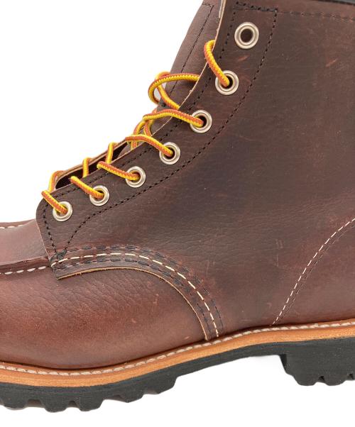 RED WING（レッドウィング）RED WING (レッドウィング) ROUGHNECK ブーツ ブラウン サイズ:USA 9Dの古着・服飾アイテム