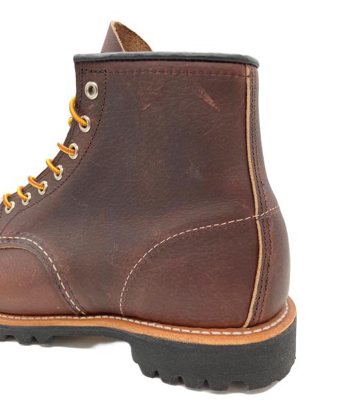 RED WING（レッドウィング）RED WING (レッドウィング) ROUGHNECK ブーツ ブラウン サイズ:USA 9Dの古着・服飾アイテム