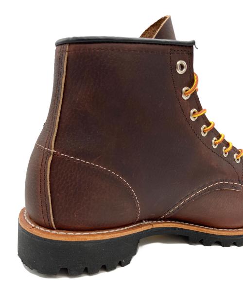 RED WING（レッドウィング）RED WING (レッドウィング) ROUGHNECK ブーツ ブラウン サイズ:USA 9Dの古着・服飾アイテム