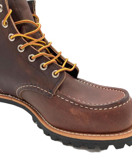 RED WING（レッドウィング）RED WING (レッドウィング) ROUGHNECK ブーツ ブラウン サイズ:USA 9Dの古着・服飾アイテム