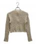 MAISON SPECIAL (メゾンスペシャル) Shirring Velor Ribbon Blouse ベージュ サイズ:free：7000円